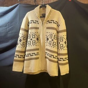 NEW Pendleton “The Dude” Westerly zip up men’s XL sweater SOLD OUT